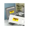 Avery - 350 Étiquettes amovibles jaune fluo - 99,1 x 38,1 mm - Impression laser - réf L7263Y-25