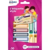 Avery - 30 étiquettes pour stylo - 50 x 10 mm - magie