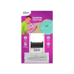 Avery - Tampon textile - encre noire