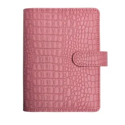 Baby-Croco - Organiseur 16 mois - 11 x 14,5 cm - vieux rose - Exacompta