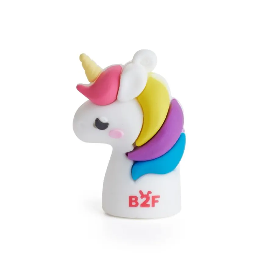 Back to Fun - Taille-crayons Licorne kawaii en silicone - parfait pour les enfants