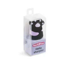 Back2Fun - taille-crayons mignon en forme de patte de chat noire - fournitures scolaires originales
