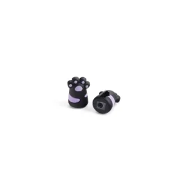 Back2Fun - taille-crayons mignon en forme de patte de chat noire - fournitures scolaires originales