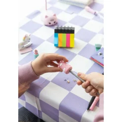 Back2Fun - taille-crayons pour enfants en forme de patte chat rose - la papeterie qui fait miaou