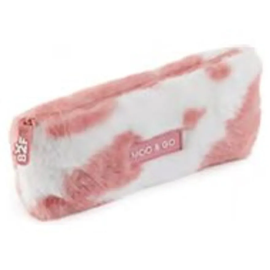Back2Fun Moo & go - Trousse peluche - rose