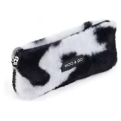 Back2Fun Moo & go - Trousse peluche - noir