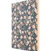 Bahia - carnet a5 - fleurs or