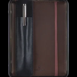 Balthazar - coffret carnet + stylo - brun et noir
