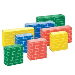 Bankers Box - 40 blocs de construction en carton - 4 couleurs - 2 tailles