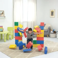Bankers Box - 40 blocs de construction en carton - 4 couleurs - 2 tailles