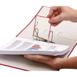 Bankers Box - 100 clips pour archives - rouge - Fellowes
