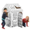 Bankers Box - Maison restaurant en carton ondulé à colorier