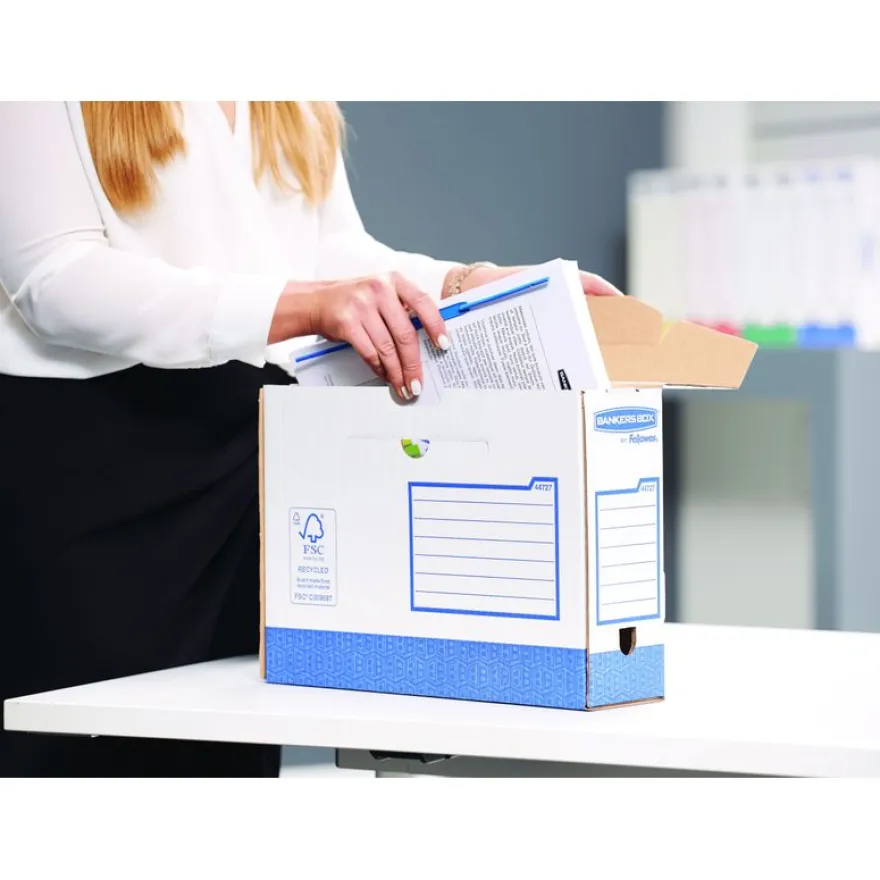 Bankers Box Heavy Duty A4+ - 20 boîtes archives - dos 20 cm - Fellowes