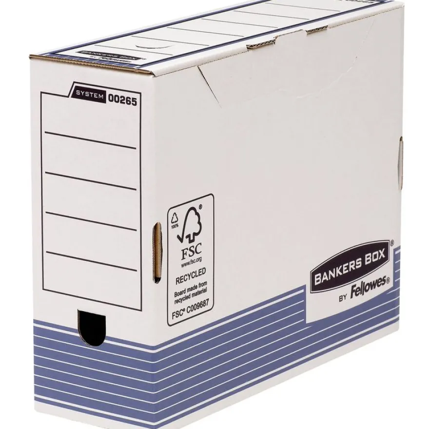 Bankers Box System - 6 boîtes archives - dos 10 cm - Fellowes