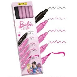 Barbie Lettering Set Pink/Black
