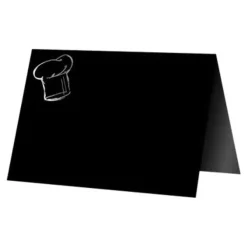 Bequet - 10 Chevalets "Toque" - 7 x 5 cm - pour les banlageries/pâtisseries