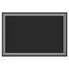 Bequet - 10 Étiquettes Ardoisine noires recto/verso - 10 x 15 cm - sans attache
