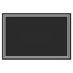 Bequet - 10 Étiquettes Ardoisine noires recto/verso - 10 x 15 cm - sans attache