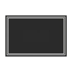 Bequet - 10 Étiquettes Ardoisine noires recto/verso - 20 x 15 cm - sans attache