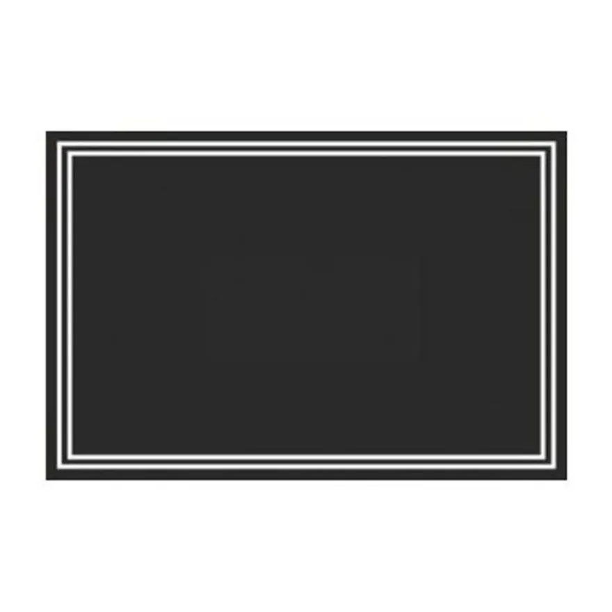 Bequet - 10 Étiquettes Ardoisine noires recto/verso - 20 x 15 cm - sans attache