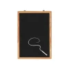 Bequet Basic - Tableau ardoise noire - 40 x 60 cm - encadrement baguette agrafée