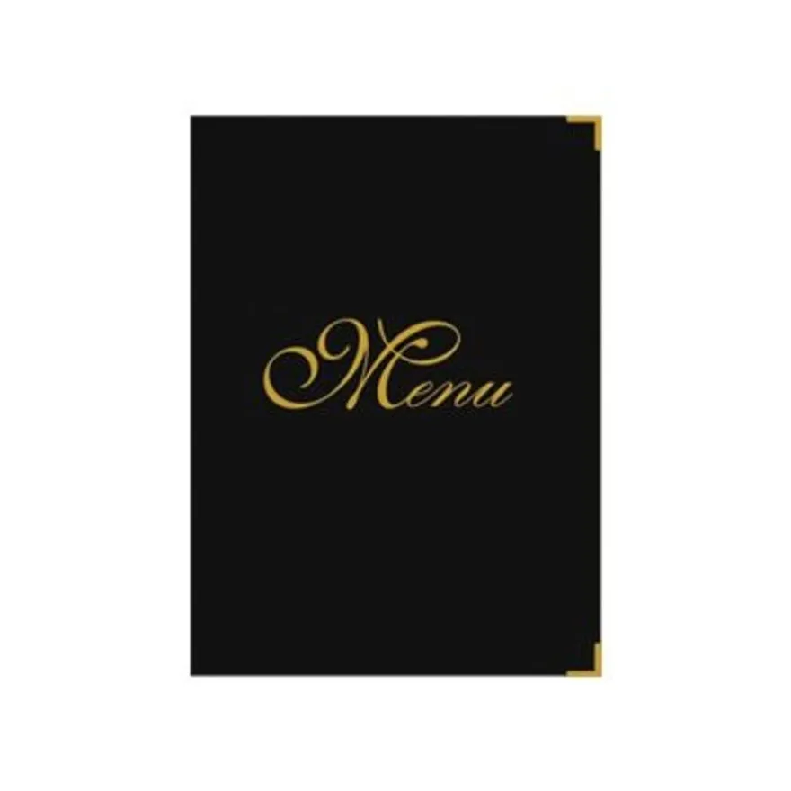 Bequet Elite - Protège-menu - 23,3 x 31,9 cm - noir