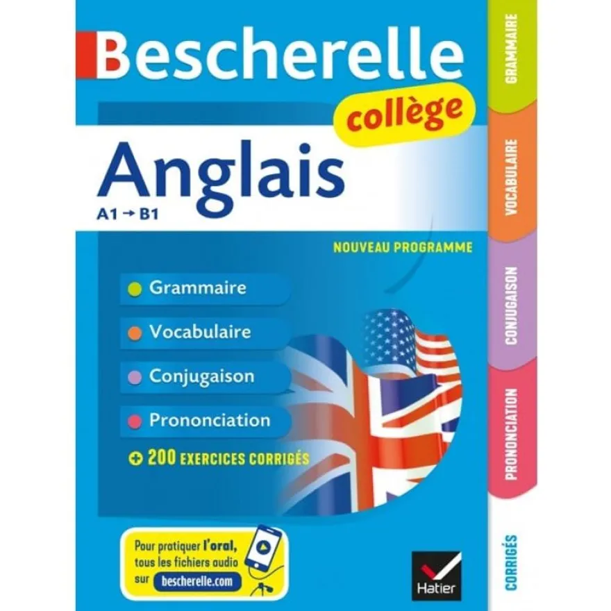 Bescherelle Anglais Collège A1-B1