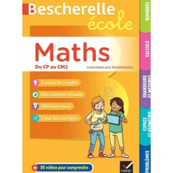 Bescherelle Ecole Maths du CP au CM2