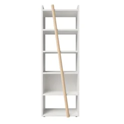 Bibliothèque ITALIC - Blanc/Chêne