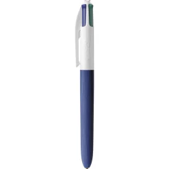 BIC 4 Couleurs Bois - Stylo à bille 4 couleurs effet bois - disponible dans différentes couleurs