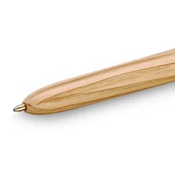 BIC 4 Couleurs Bois - Stylo à bille 4 couleurs effet bois - disponible dans différentes couleurs