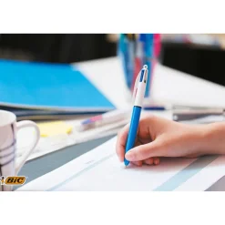 BIC 4 Couleurs Original - Stylo à bille 4 couleurs (rouge, bleu, vert, noir)
