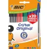 BIC - Stylo bille Cristal Original - assortiment x20