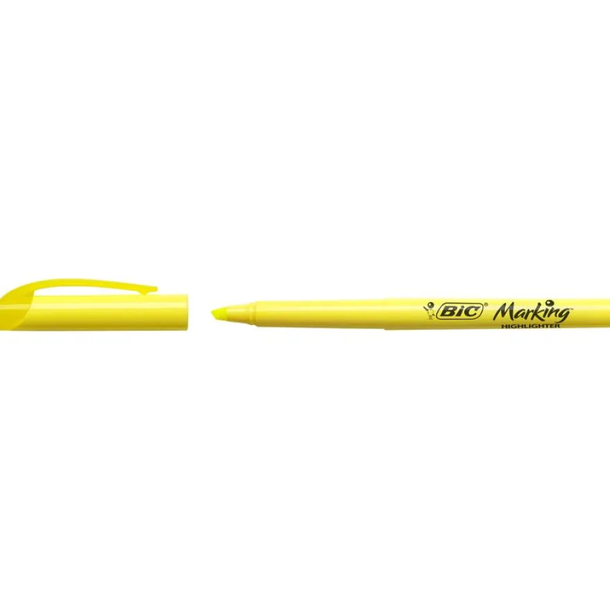 BIC Highlighter - Pack de 5 surligneurs - couleurs assorties