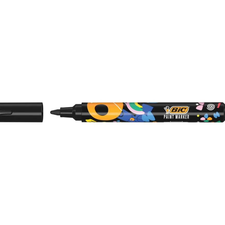 BIC Intensity - Marqueur à peinture - peinture à base d'eau - noir - moyen