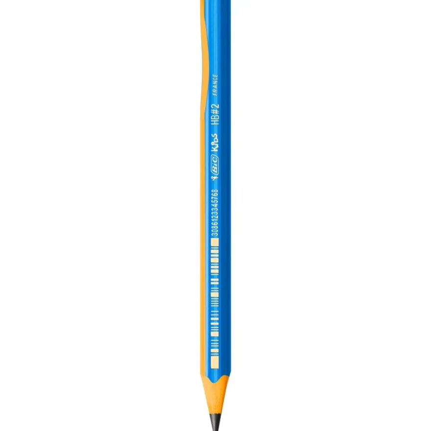 BIC Kids - Crayon à papier - spécial apprentissage - corps bleu