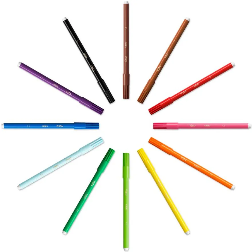 BIC Kids Visa - 12 Feutres