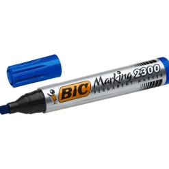 BIC MARKING 2300 - Marqueur permanent - pointe biseau - bleu