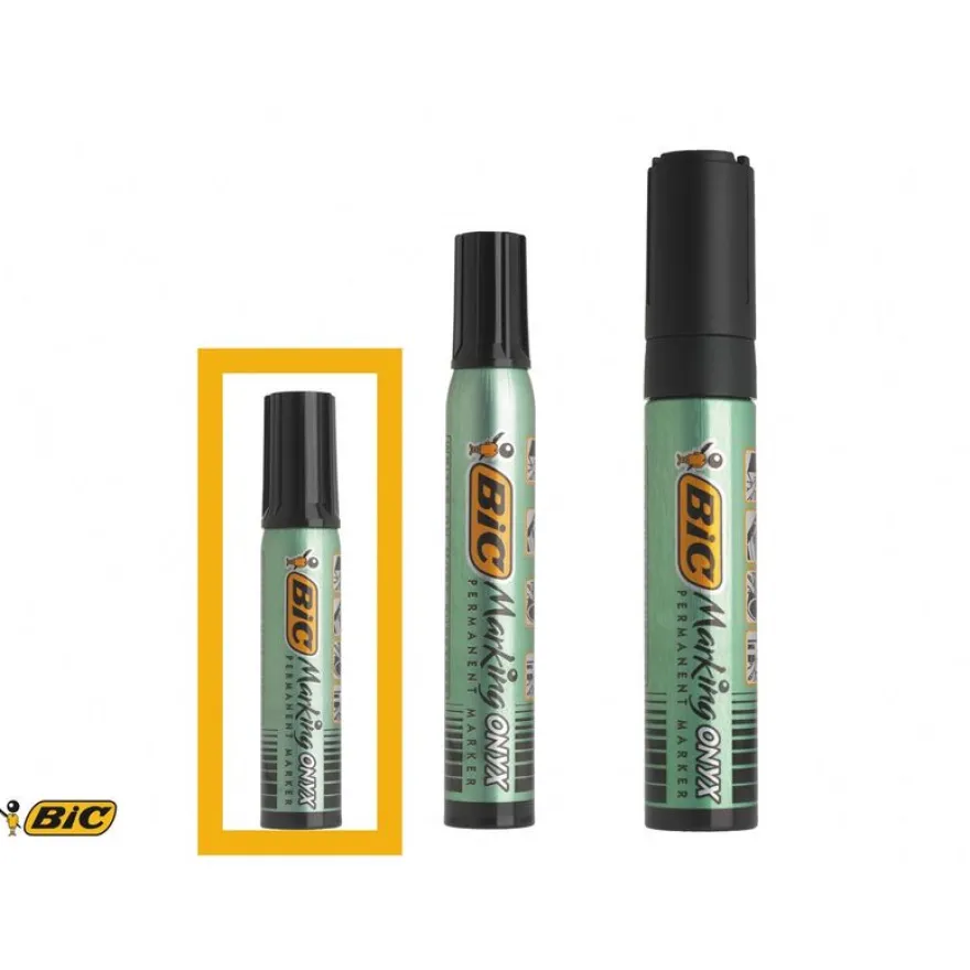 BIC ONYX 1482 - Marqueur permanent - pointe ogive - noir