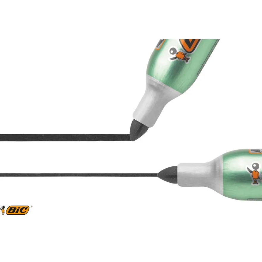 BIC ONYX 1482 - Marqueur permanent - pointe ogive - noir