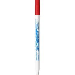 BIC VELLEDA 1721 - Marqueur effaçable - pointe fine - rouge