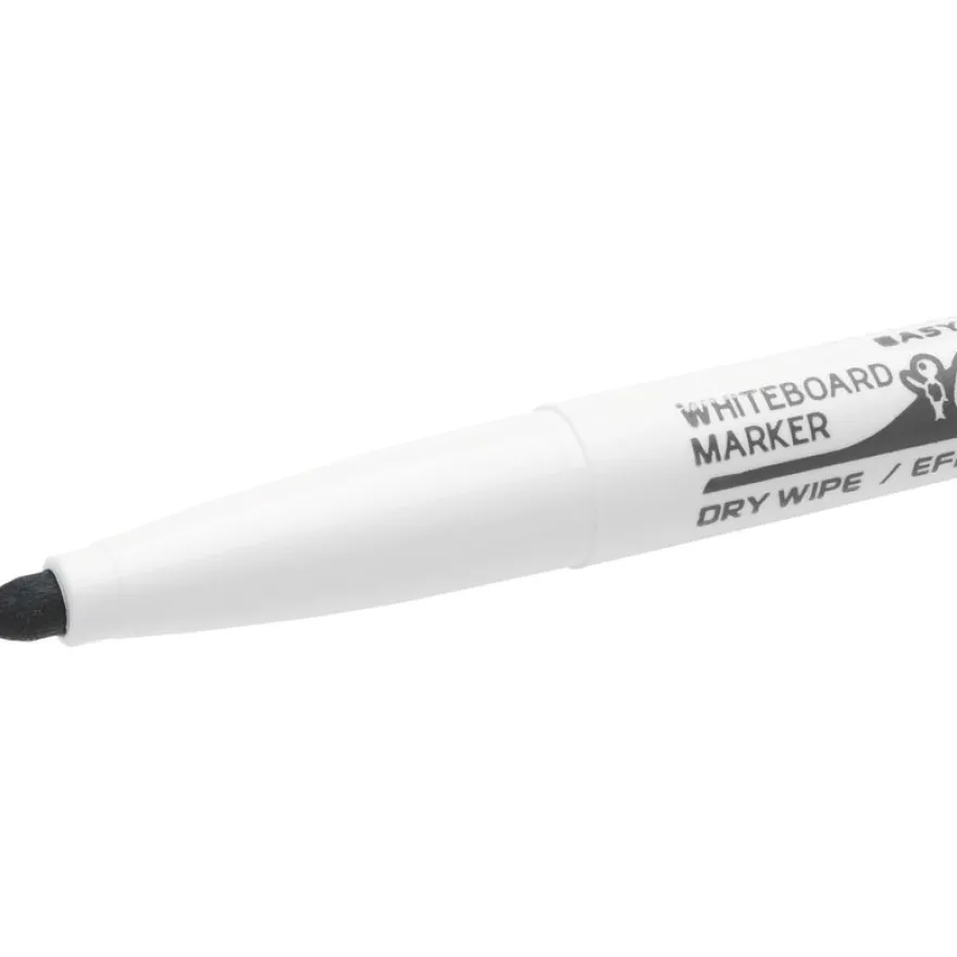 BIC VELLEDA 1741 - Pack de 6 marqueurs effaçables - pointe ogive - couleurs assorties