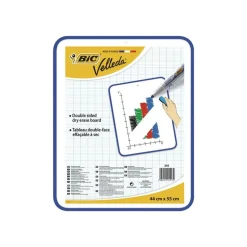 BIC Velleda - Ardoise blanche - 44 x 55 cm - double face