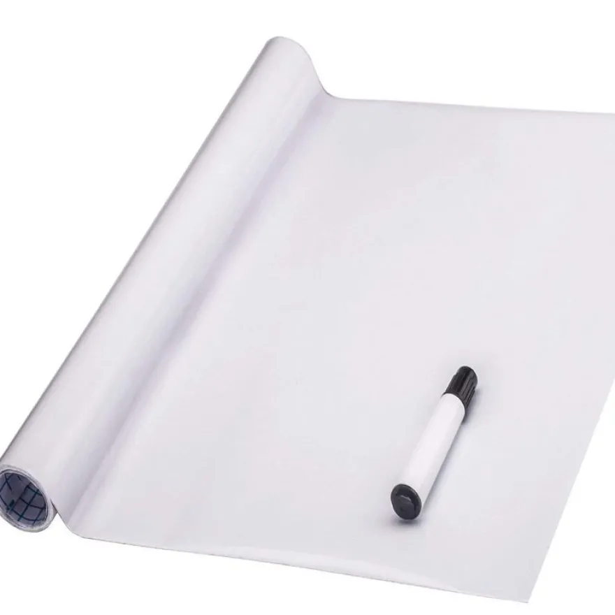 BIC Velleda - Surface effaçable à sec - rouleau adhésif - 67,5 x 100 cm - blanc