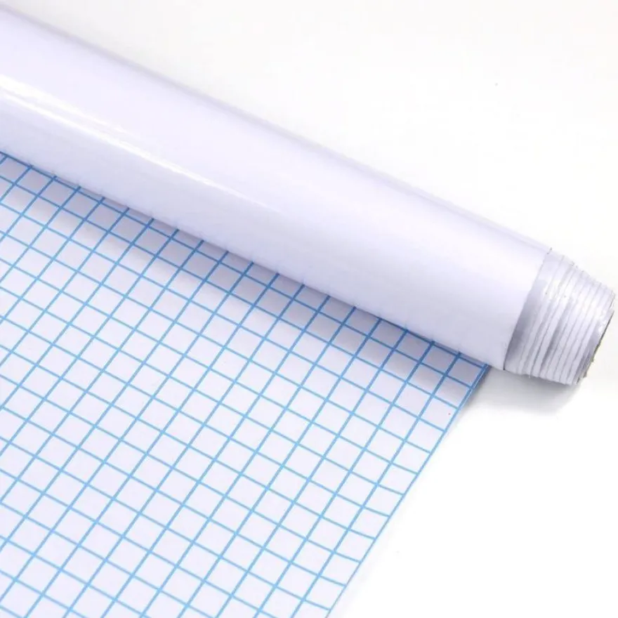 BIC Velleda - Surface effaçable à sec - rouleau adhésif - 67,5 x 100 cm - blanc