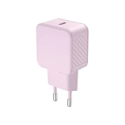 BigBen - Adaptateur alimentation - CA / USB-C - 20 Watt - rose