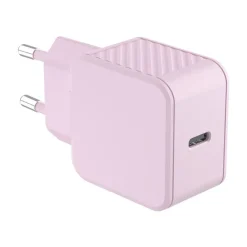 BigBen - Adaptateur alimentation - CA / USB-C - 20 Watt - rose