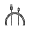 Bigben - câble de charge et de synchronisation USB/Connectique Lightning - 2 m - noir