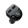 BigBen - chargeur allume cigare pour voiture avec transmetteur FM - 2 USB-A