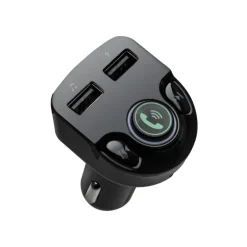 BigBen - chargeur allume cigare pour voiture avec transmetteur FM - 2 USB-A